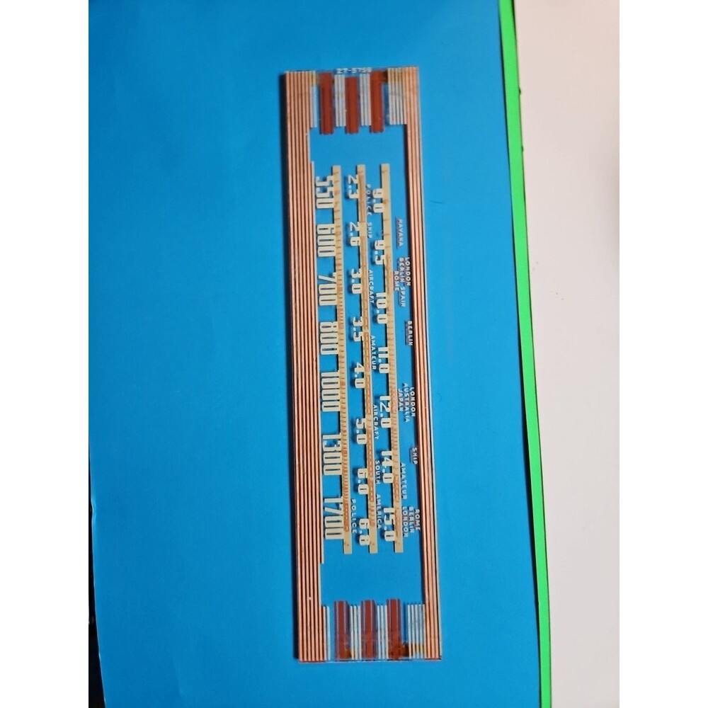 Philco‎ 42-365 Radio Dial Glass Part No 27-5759
